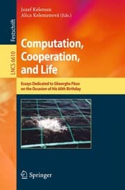Tapa de Computation, Cooperation, and Life