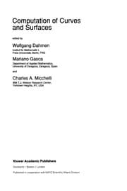 Tapa de Computation of Curves and Surfaces