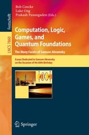 Tapa de Computation, Logic, Games, and Quantum Foundations. The Many Facets of Samson Abramsky
