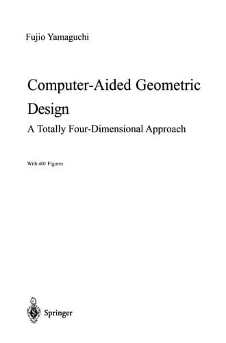 Tapa de Computer-Aided Geometric Design