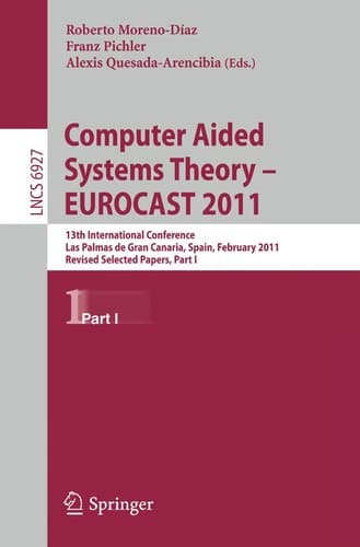 Tapa de Computer Aided Systems Theory – EUROCAST 2011