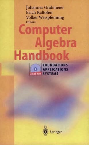 Tapa de Computer algebra handbook