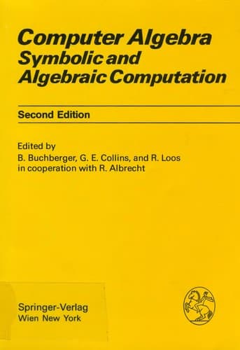 Tapa de Computer algebra