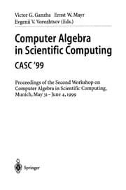 Tapa de Computer Algebra in Scientific Computing CASC'99