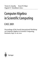Tapa de Computer Algebra in Scientific Computing CASC 2001