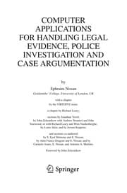 Tapa de Computer Applications for Handling Legal Evidence, Police Investigation and Case Argumentation