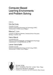 Tapa de Computer-based learning environments and problem solving