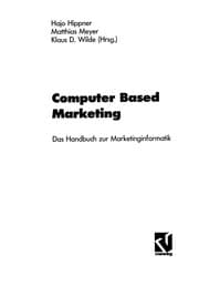 Tapa de Computer Based Marketing