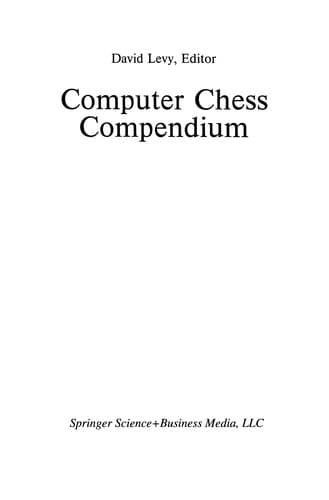 Tapa de Computer chess compendium