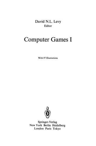 Tapa de Computer Games I