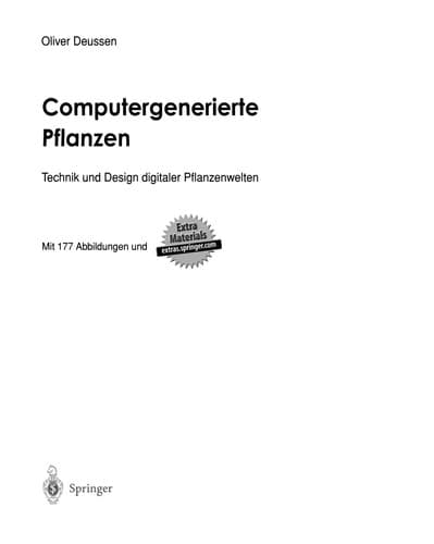 Tapa de Computergenerierte Pflanzen