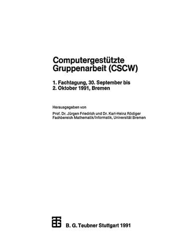 Tapa de Computergestützte Gruppenarbeit (CSCW)