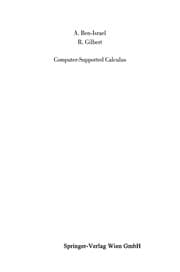 Tapa de Computer-Supported Calculus