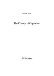 Tapa de The concept of capitalism