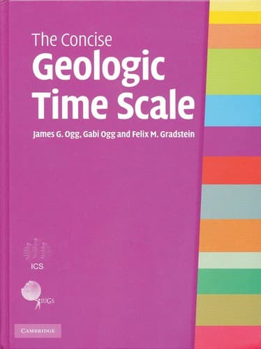 Tapa de Concise geologic time scale