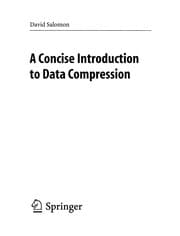 Tapa de A concise introduction to data compression