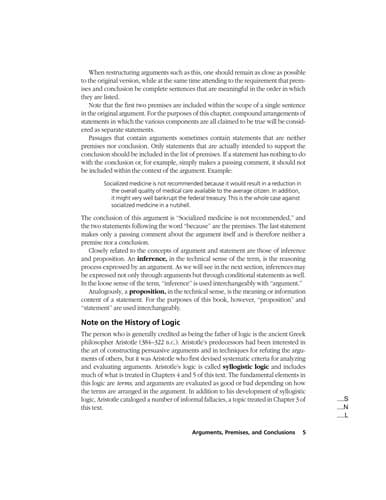 Tapa de A concise introduction to logic
