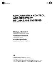 Tapa de Concurrency control and recovery in database systems
