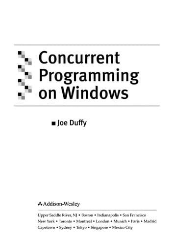 Tapa de Concurrent programming on Windows