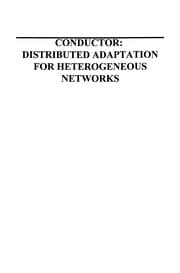 Tapa de Conductor: Distributed Adaptation for Heterogeneous Networks