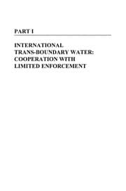 Tapa de Conflict and Cooperation on Trans-Boundary Water Resources