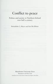 Tapa de Conflict to peace