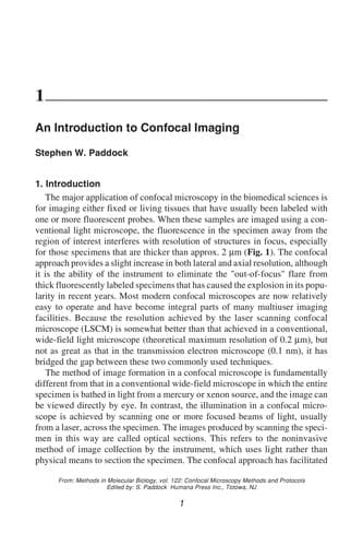 Tapa de Confocal Microscopy