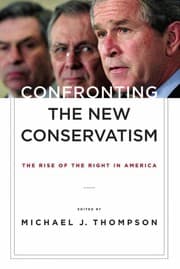 Tapa de Confronting the new conservatism