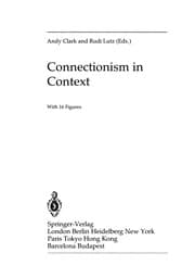 Tapa de Connectionism in Context