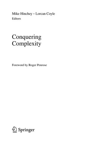 Tapa de Conquering Complexity