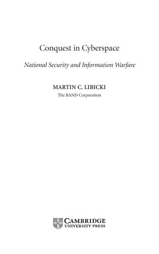 Tapa de Conquest in Cyberspace