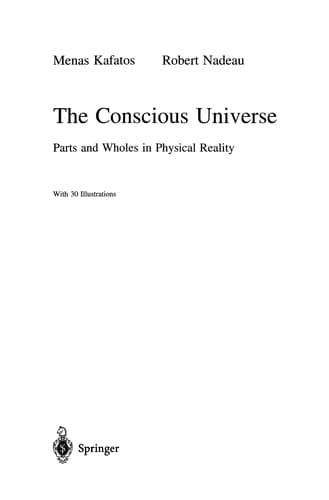 Tapa de The conscious universe