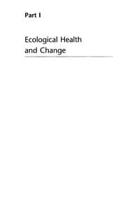 Tapa de Conservation medicine