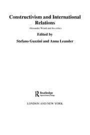 Tapa de Constructivism and international relations