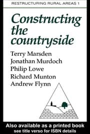 Tapa de Constructing the countryside