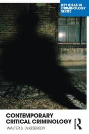 Tapa de Contemporary critical criminology