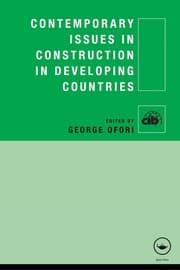 Tapa de Contemporary issues in construction in developing countries