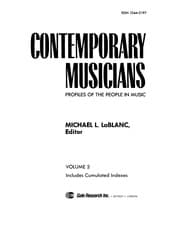 Tapa de Contemporary Musicians: Profiles of the People in Music