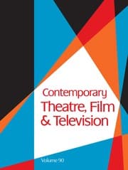 Tapa de Contemporary Theatre Film & Televison