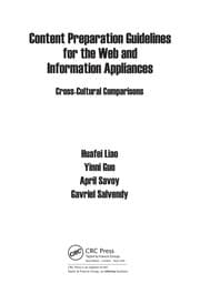 Tapa de Content preparation guidelines for the web and information appliances