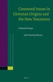 Tapa de Contested issues in Christian origins and the New Testament