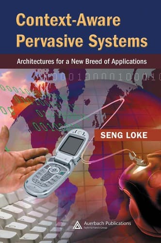 Tapa de Context-aware pervasive systems