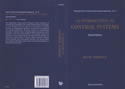 Tapa de An introduction to control systems