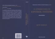 Tapa de An introduction to control systems