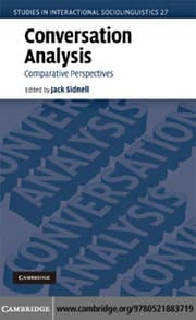 Tapa de Conversation analysis