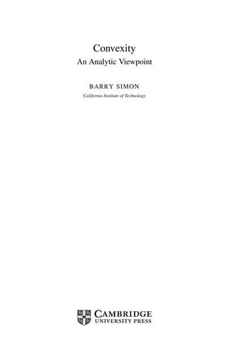 Tapa de Convexity