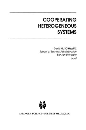 Tapa de Cooperating Heterogeneous Systems