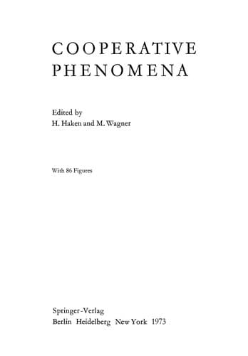 Tapa de Cooperative Phenomena