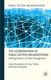 Tapa de The coordination of public sector organizations