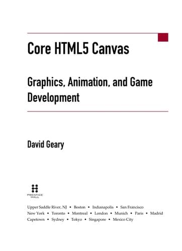 Tapa de Core HTML5 canvas